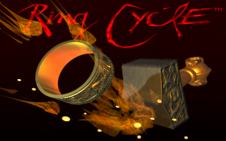 Title screen of Ring Cycle