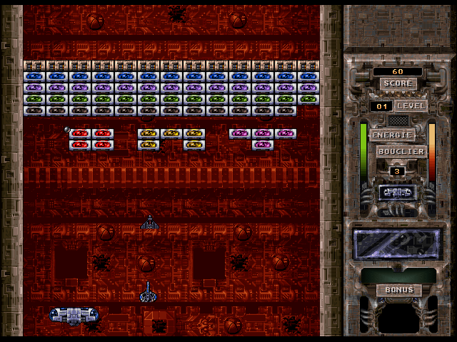 Gameplay of Mecanoid