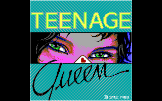 Title screen of Teenage Queen