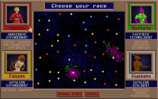 Gameplay of Star Lords