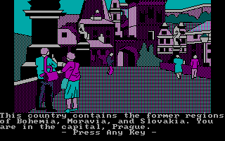 Gameplay of The Spy's Adventures in Europe