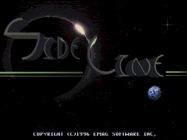 Title screen of SideLine