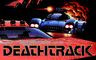 Title screen of DeathTrack
