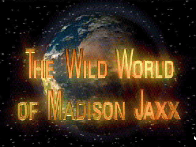 Title screen of The Wild World of Madison Jaxx