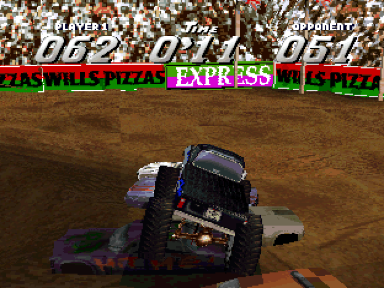 Gameplay of Thunder Truck Rally