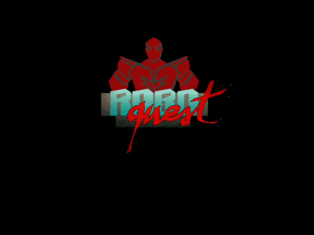 Title screen of RoboQuest