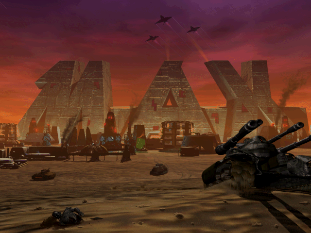 Title screen of M.A.X.: Mechanized Assault & Exploration