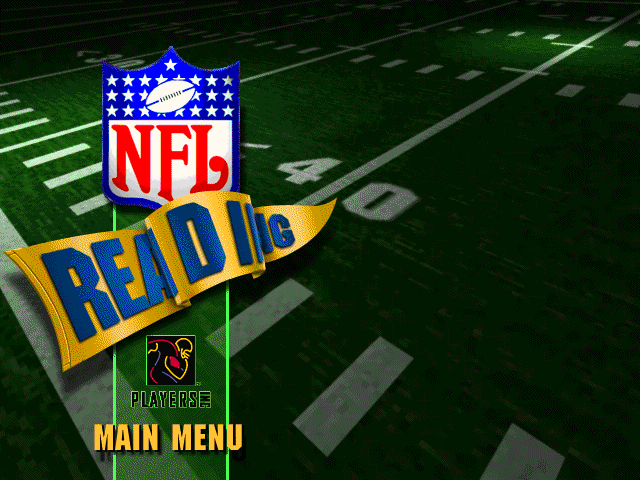 Title screen of Head Coach: NFL Reading