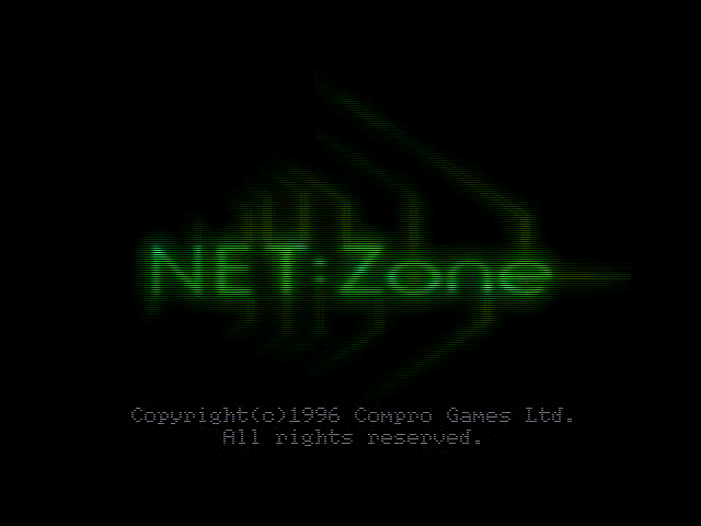 Title screen of NET:Zone