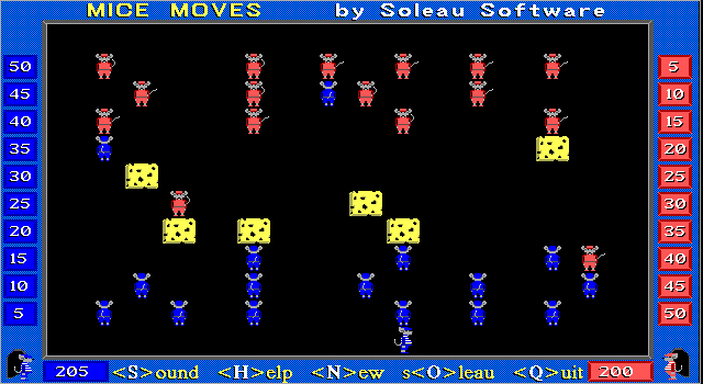 Gameplay of Mice Move