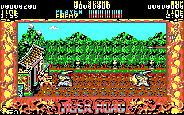 Gameplay of Tiger Road
