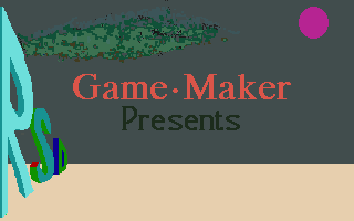 Title screen of Game-Maker