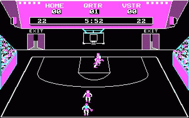 Gameplay of GBA Championship Basketball: Two-on-Two