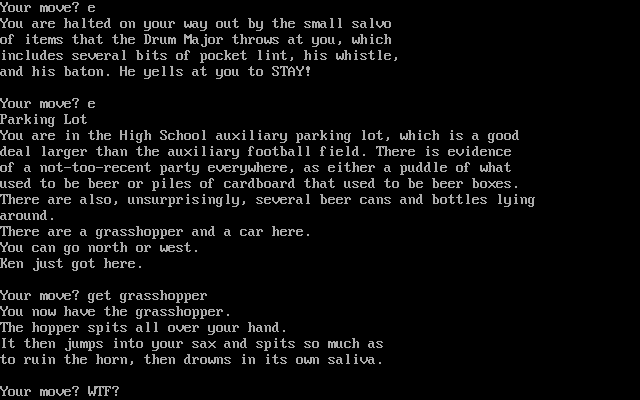 Gameplay of Murder in the Marching Band
