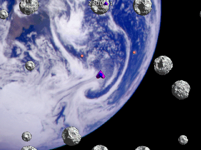 Gameplay of Space Rocks 3D