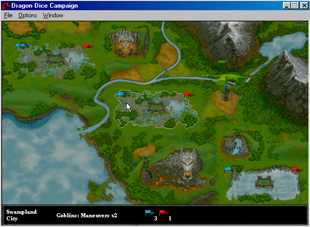 Gameplay of Dragon Dice