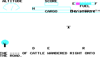 Gameplay of Spellicopter
