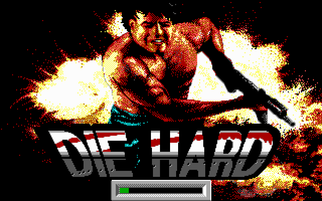 Title screen of Die Hard