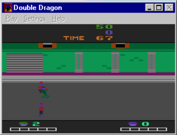 Gameplay of Activision's Atari 2600 Action Pack 3