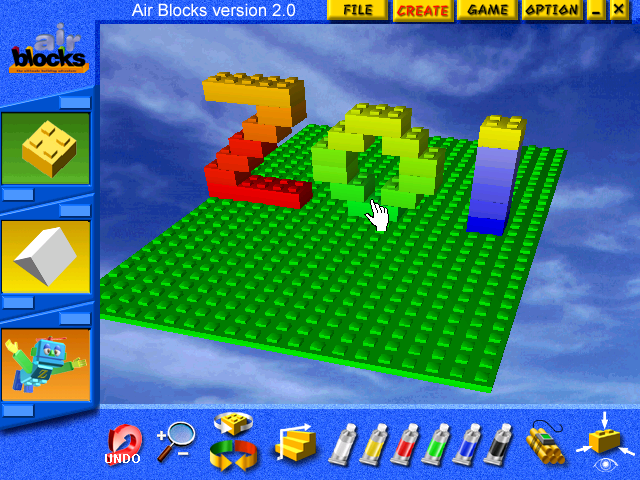 Gameplay of Air Blocks