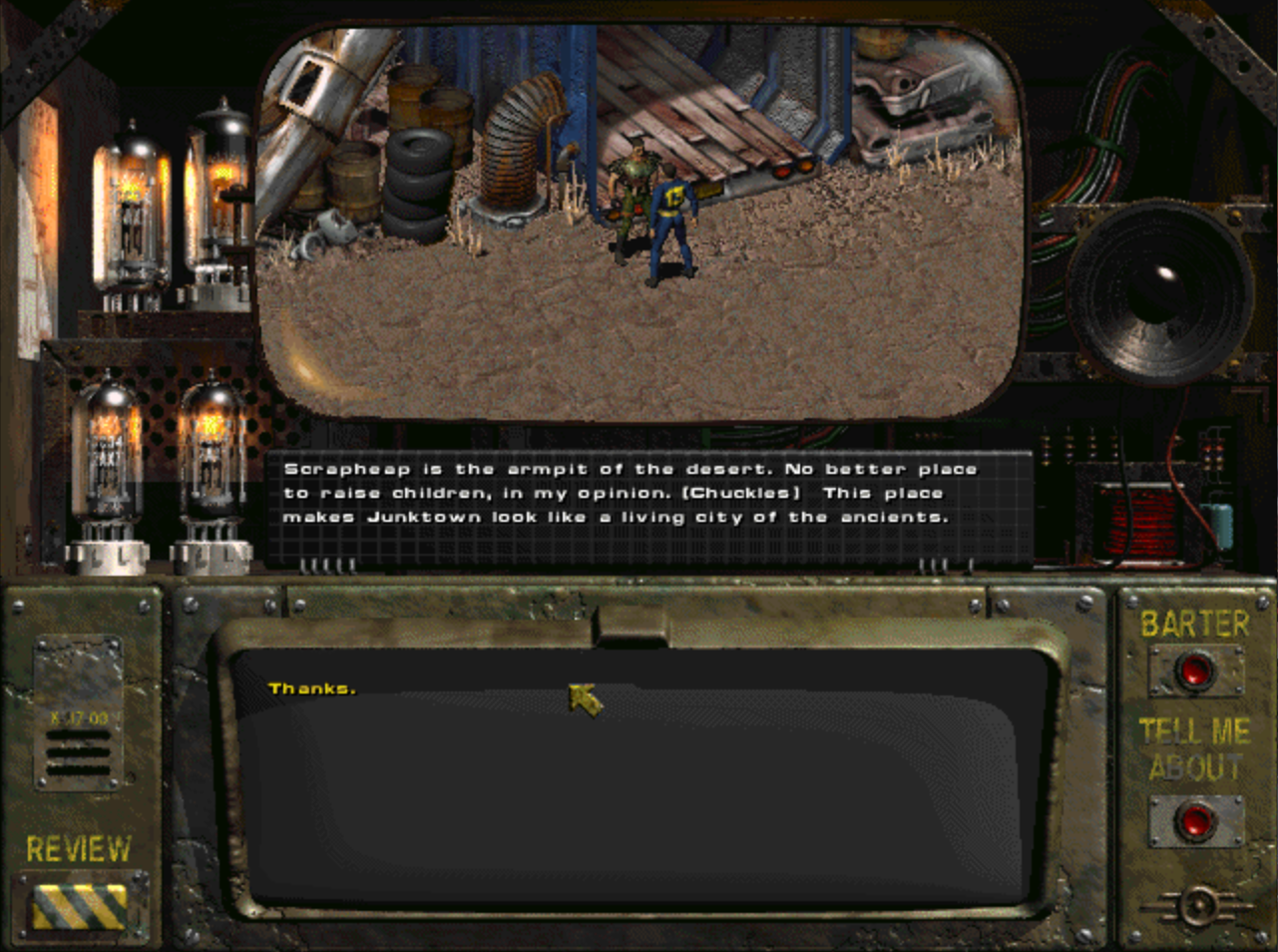 Gameplay of Fallout (Demo Version)