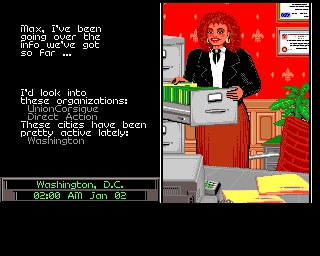 Gameplay of Sid Meier's Covert Action