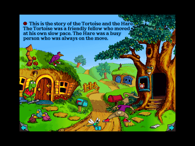 Gameplay of The Tortoise and the Hare