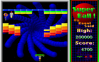 Gameplay of Super Ball!