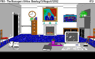 Gameplay of Football Manager: World Cup Edition 1990