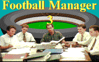 Title screen of Football Manager: World Cup Edition 1990