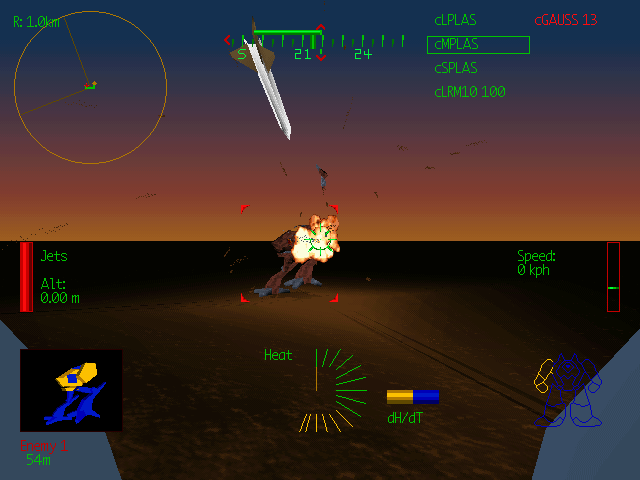 Gameplay of MechWarrior 2: Mercenaries