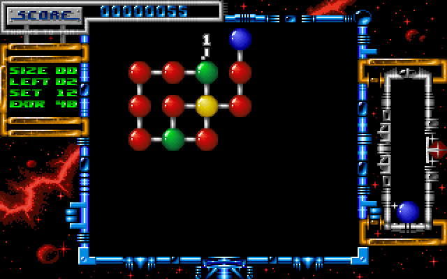 Gameplay of Atomino