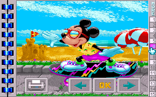 Gameplay of Mickey's Jigsaw Puzzles