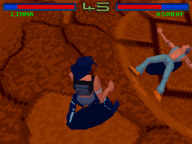 Gameplay of FX Fighter Turbo