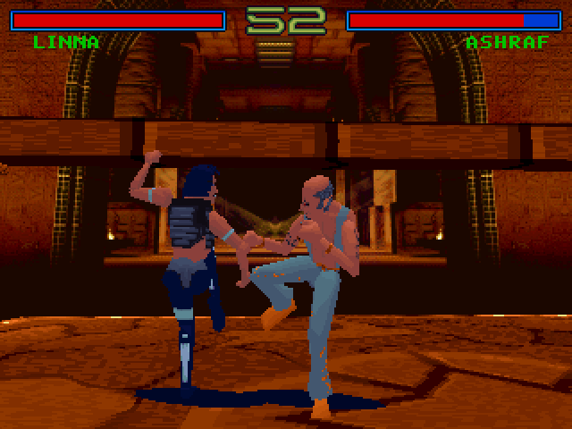 Gameplay of FX Fighter Turbo