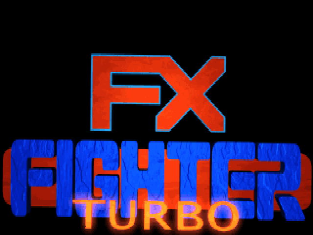 Title screen of FX Fighter Turbo