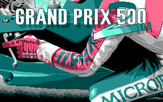 Title screen of Grand Prix 500 2