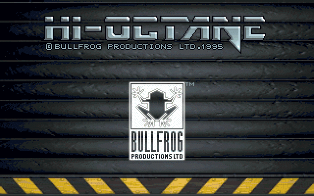 Title screen of Hi-Octane