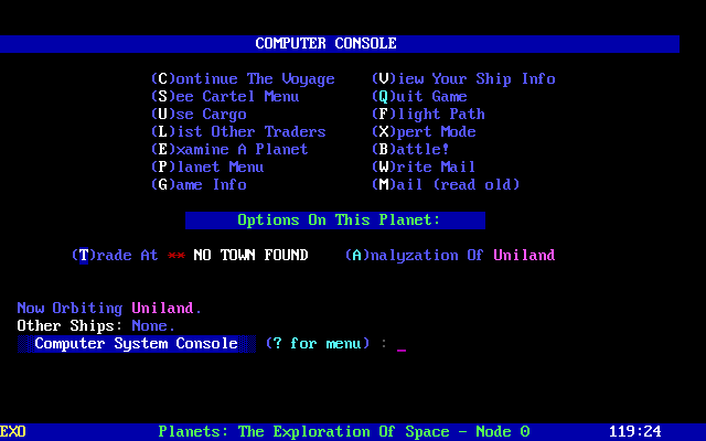 Gameplay of Planets: The Exploration of Space