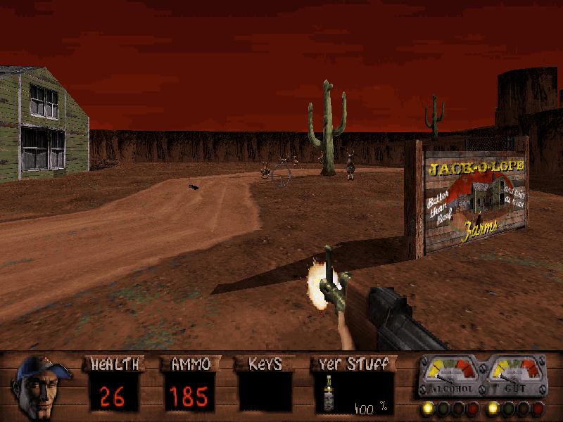 Gameplay of Redneck Rampage Rides Again
