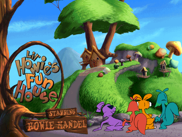 Title screen of Great Word Adventure
