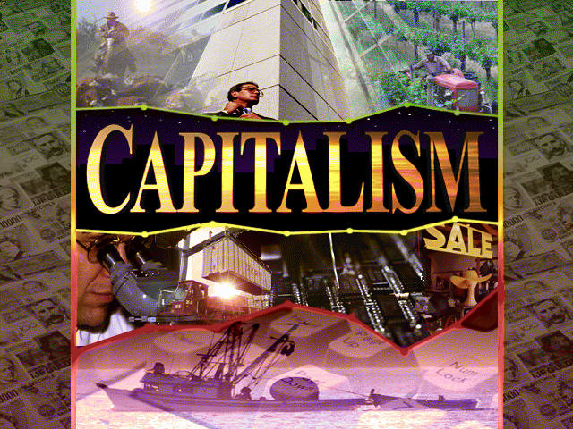 Title screen of Capitalism