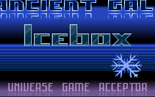 Title screen of IceBox