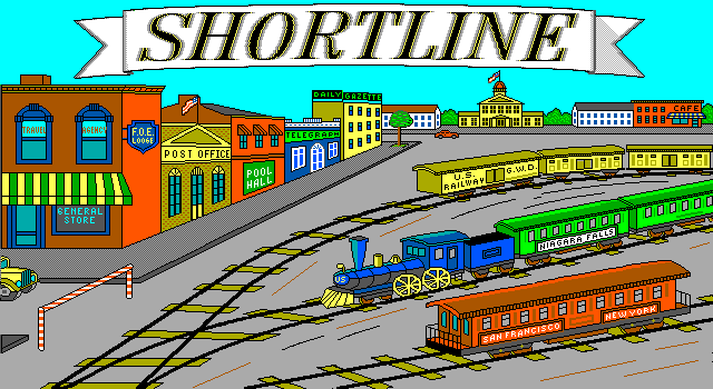 Title screen of Shortline