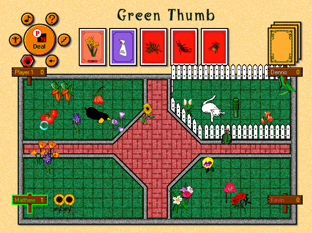 Gameplay of Green Thumb Cards