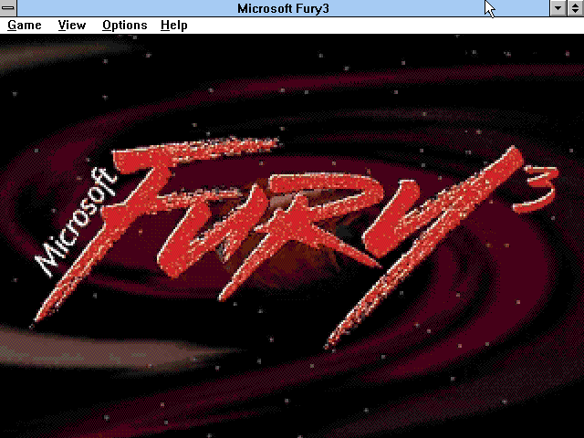 Title screen of Fury³