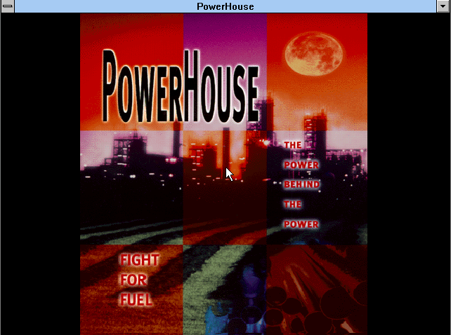 Title screen of Powerhouse