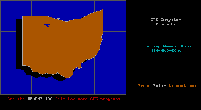 Title screen of Bulls-eye!!