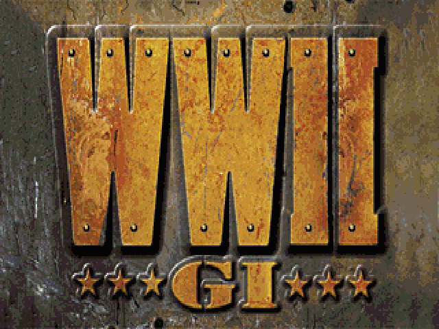 Title screen of World War II GI