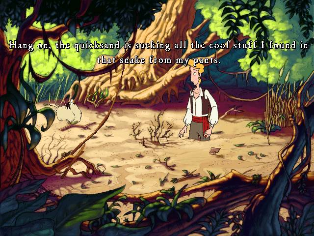 Gameplay of The Curse of Monkey Island